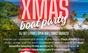xmas boat party - playa rincon